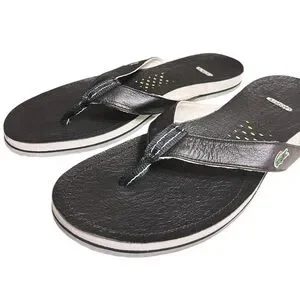 Lacoste | Shoes | 8 Lacoste Black Sandals With Textured  display picture 1